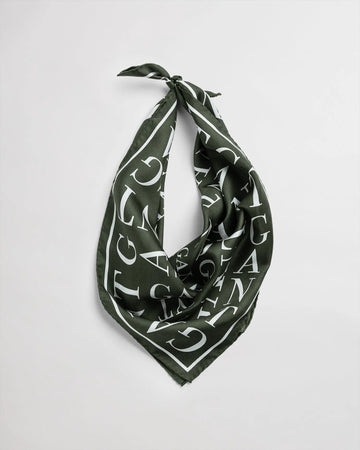 Μεταξωτό Φουλάρι με Λογότυπο (Outlet) GANT